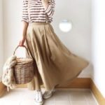 おしゃれ見えには靴とのバランスが大事!チノスカート×靴のバランスコーデをご紹介♡