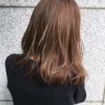 お洒落な外国人風ハイライトはバレイヤージュが可愛い♪