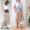 【夏コーデ】オシャレ女子に人気！細見えが叶う「白ノースリーブＴ」着回し特集♪