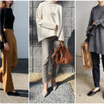 【お手本】おしゃれさんの「ニット×パンツ」のワンツーコーデ着こなし術10選