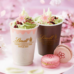 【リンツ】桜づくしドリンク&ギフトに最適なチョコが勢ぞろい!春の訪れを感じるレクション♪