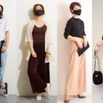 【30代女性】「黒マスク×女子会コーデ」10選|マスクの色と相性の良いおすすめアイテムをチェック✔︎
