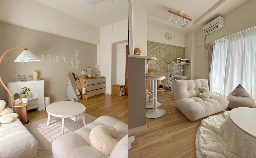 6畳ワンルームの一人暮らし女子部屋レイアウト実例｜おしゃれな部屋作りのコツ・おすすめ家具や人気インテリアアイテムまとめ