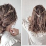 「前髪なし×まとめ髪」おしゃれヘアアレンジ10選|簡単なスッキリお出かけスタイル特集