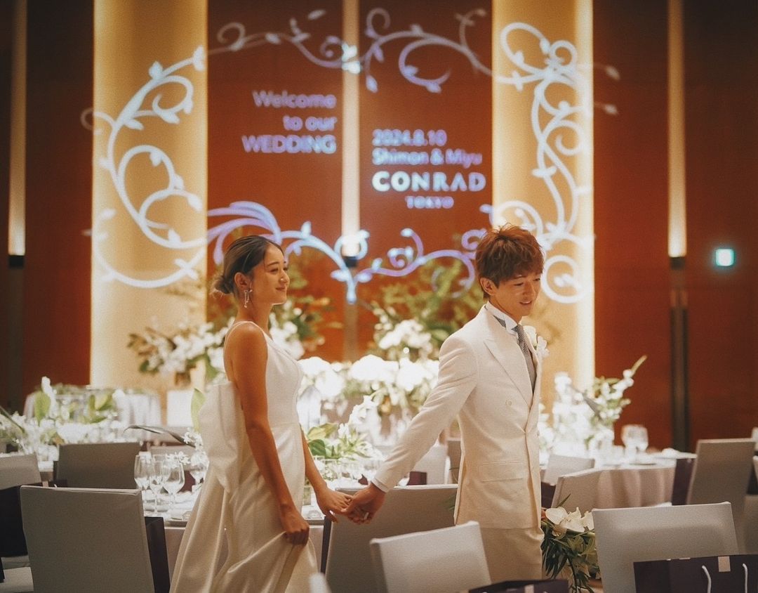 芸能人 結婚式